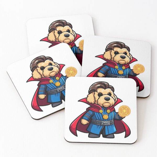 Item preview, Poodle as Dr. Strange: Elegant Enchanter designed and sold by EpicPaws.