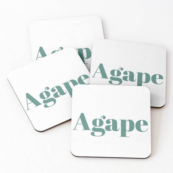 Item preview, Typography "Agape" designed and sold by IsakLara.