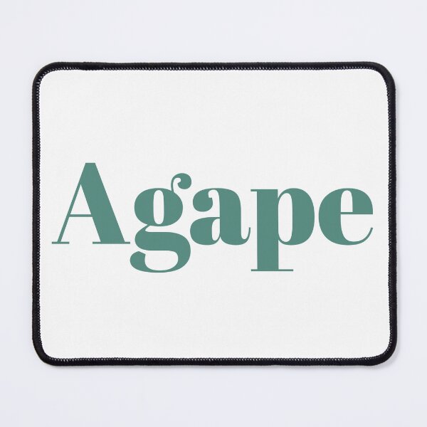 Item preview, Typography "Agape" designed and sold by IsakLara.
