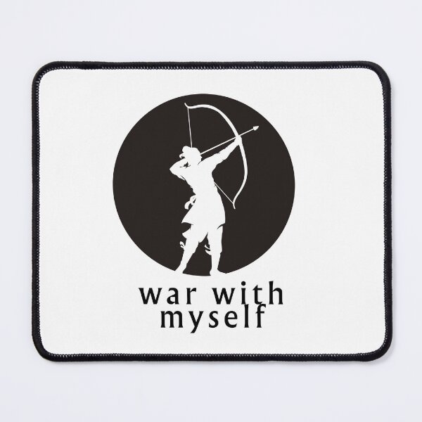 Item preview, War With Myself: Visual Expression of Inner Struggles designed and sold by Colorful-Garden.