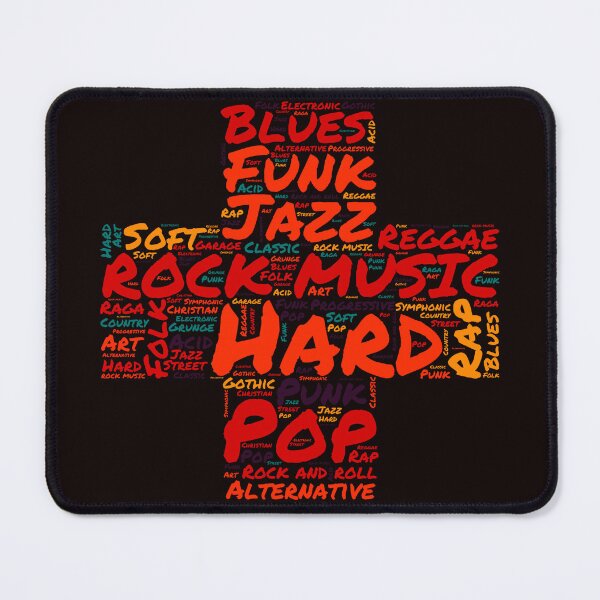 Item preview, Rock Music Genres designed and sold by Dominic-Design.