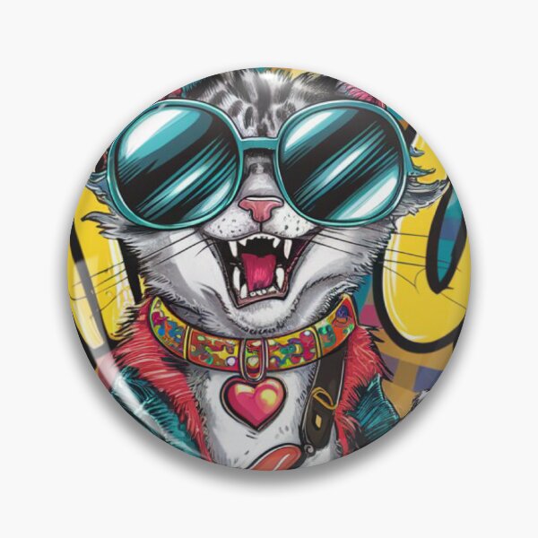 Artikelvorschau, Katzenliebhaber Rock Cat entworfen und verkauft von Sidney Graf.