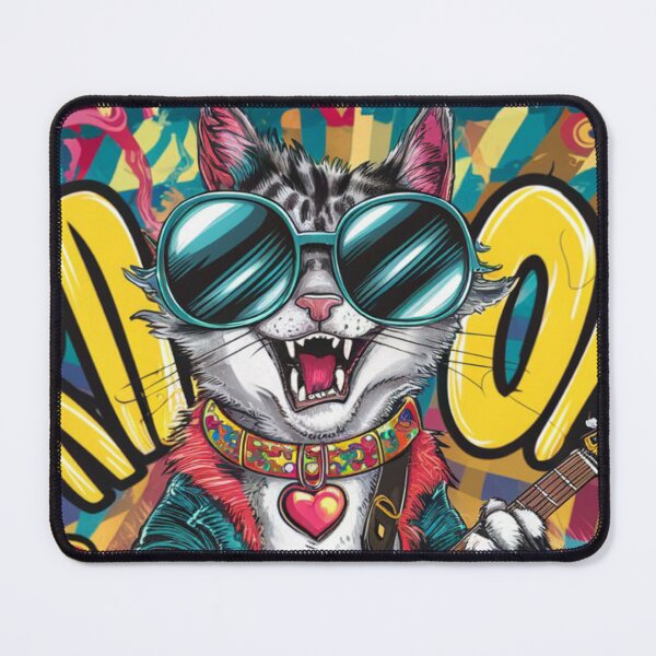 Artikelvorschau, Katzenliebhaber Rock Cat entworfen und verkauft von Sidney Graf.