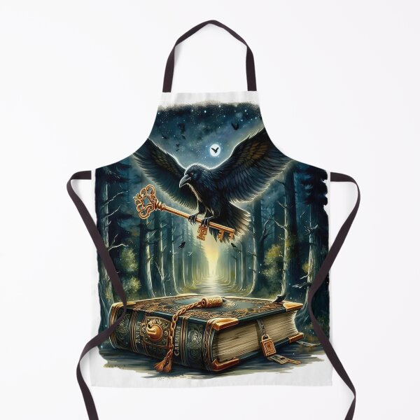 Item preview, Raven's Flight to Unlock the Sacred Book designed and sold by AdoraClips.