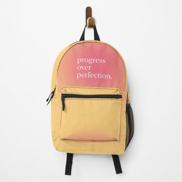 Item preview, Progress Over Perfection Pastel Aesthetic Pinterest Minimalist Art Design designed and sold by pointense.