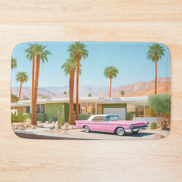 Item preview, Palm Springs Love pink designed and sold by Carinaprint.