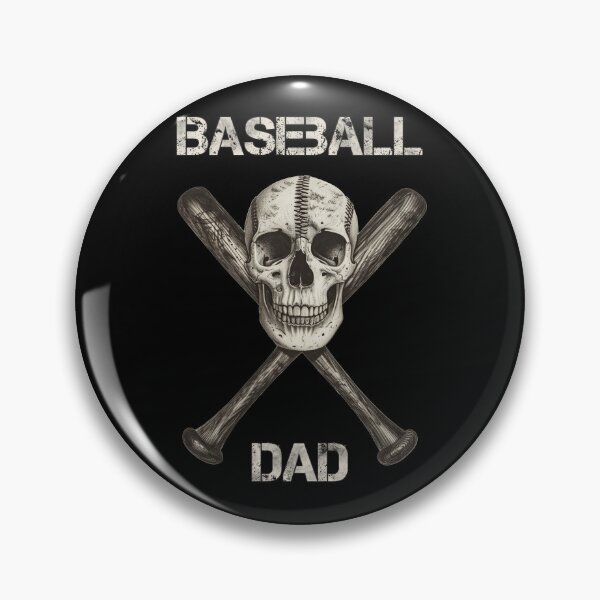 Artikelvorschau, Baseball Dad Skull and Bones entworfen und verkauft von Yogimeister.