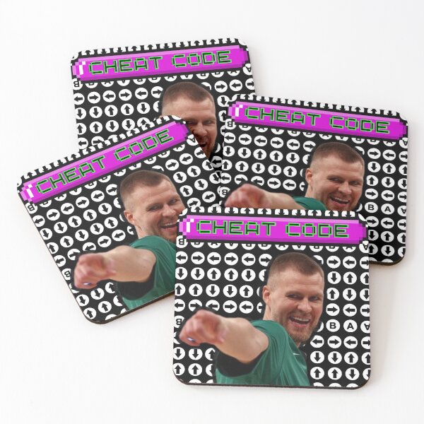 Item preview, Kristaps Porzingis Cheat Code designed and sold by BostonianInDC.