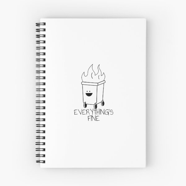 Item preview, Pessimistic - Dumpster Fire Everything's is Fine designed and sold by DiscoDash.
