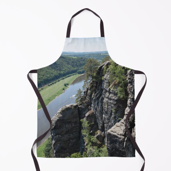 Item preview, Sandstone cliffs and the Elbe valley in Saxon Switzerland designed and sold by Heidemüllerin.