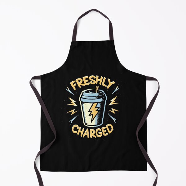 Item preview, Freshly Charged awake coffee caffeine energised buzz designed and sold by w1ckerman.