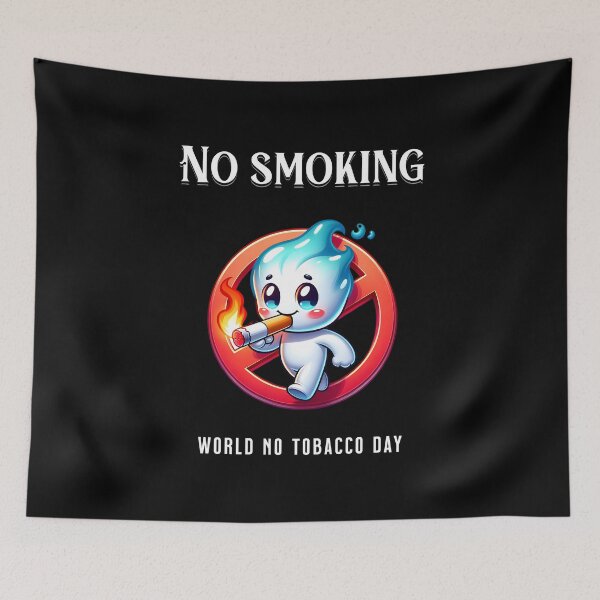 Item preview, No smoking - World no tobacco day on May 31st designed and sold by Pflugart.