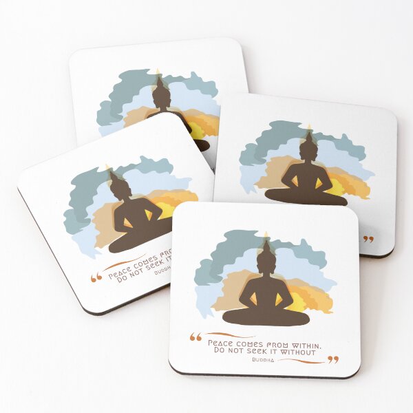 Item preview, Siddharta Gautama Quote Sticker / T Shirt designed and sold by Designsleashed.