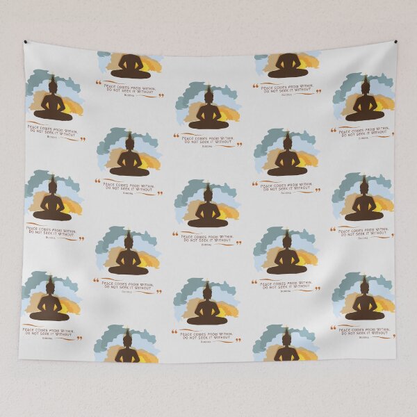 Item preview, Siddharta Gautama Quote Sticker / T Shirt designed and sold by Designsleashed.