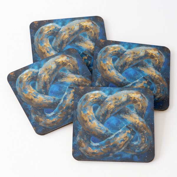 Item preview, Cosmic Serenity in Gold and Blue designed and sold by palmyst.