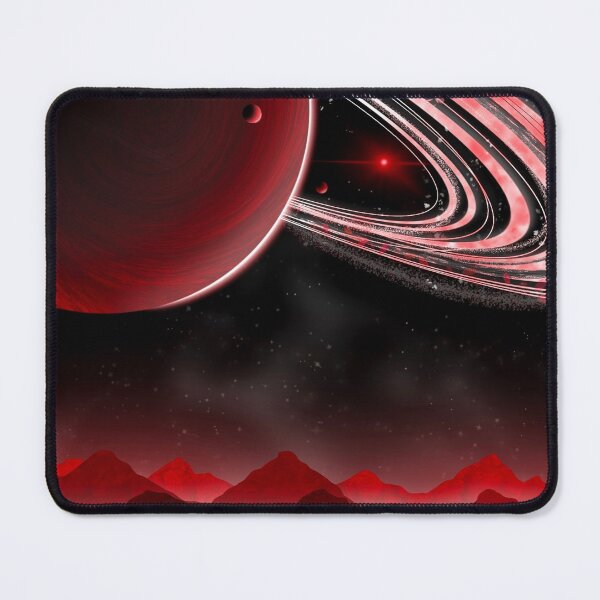 Item preview, Retro futuristic red planet designed and sold by Mokota-Sama.