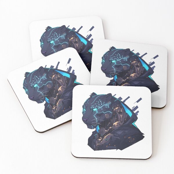Item preview, Cyber Black Panther Futuristic Aesthetic  designed and sold by SMARTKIT  DESIGNAGENCY.