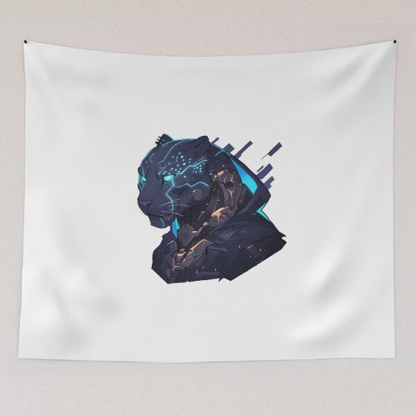 Item preview, Cyber Black Panther Futuristic Aesthetic  designed and sold by SMARTKIT  DESIGNAGENCY.
