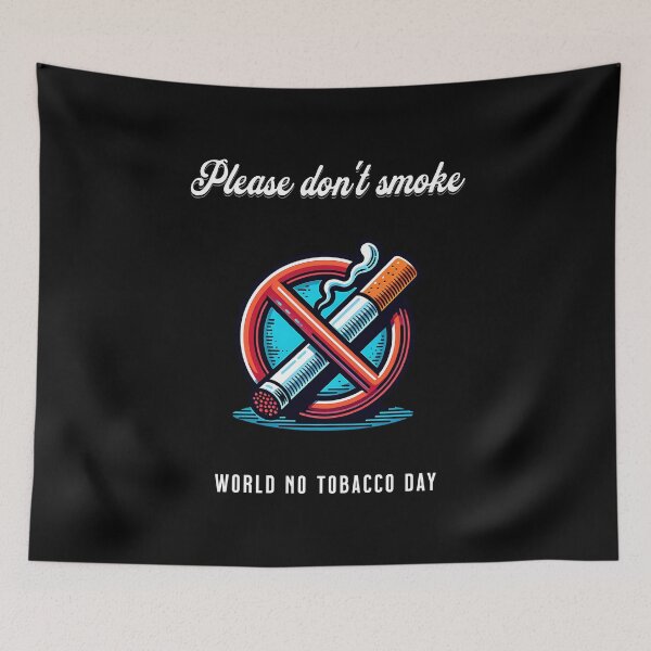 Item preview, Please don't smoke - World no tobacco day on May 31st designed and sold by Pflugart.