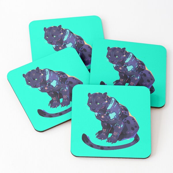 Item preview, Cyber Black Panther // Black Panther // Cool Animal // Cyber Animal // Future Animal Art // Animal Warrior // Animal Cute Art designed and sold by SMARTKIT  DESIGNAGENCY.