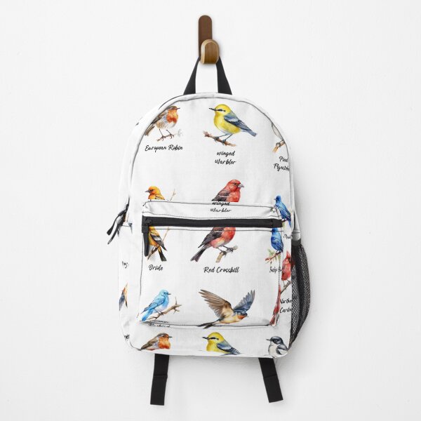 Item preview, Garden Birds Oriole-Red Crossbill-Indigo Bunting-Mountain BlueBird-Barn Swallow designed and sold by DavidBriot.
