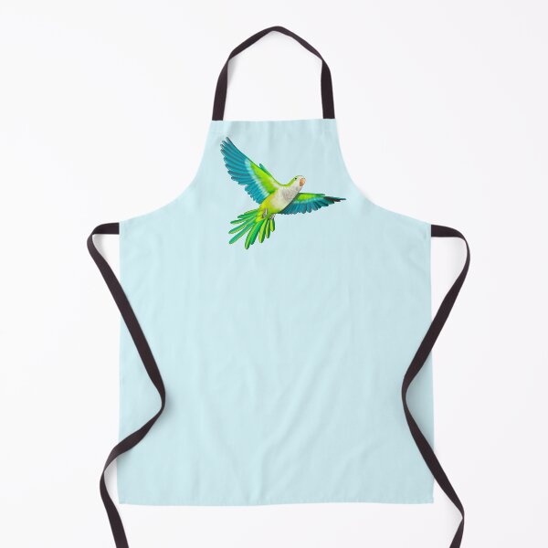 Item preview, Flying Quaker Parrot designed and sold by LittleBeaksArt.