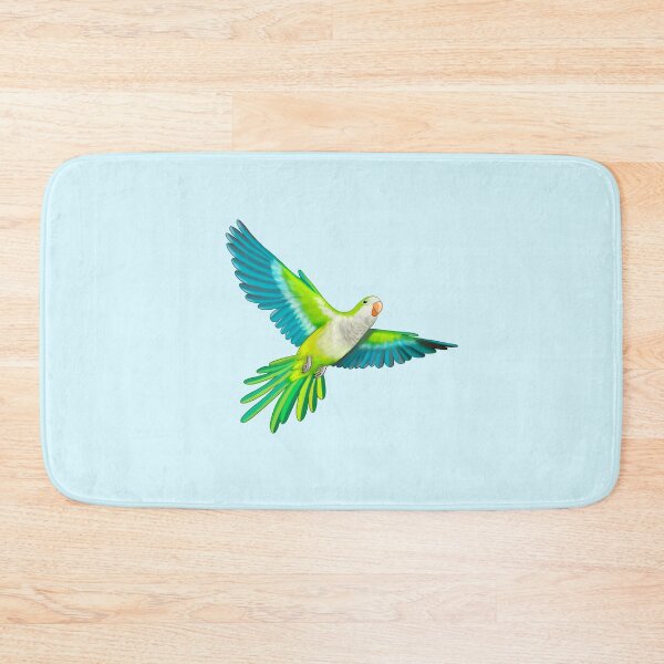 Item preview, Flying Quaker Parrot designed and sold by LittleBeaksArt.