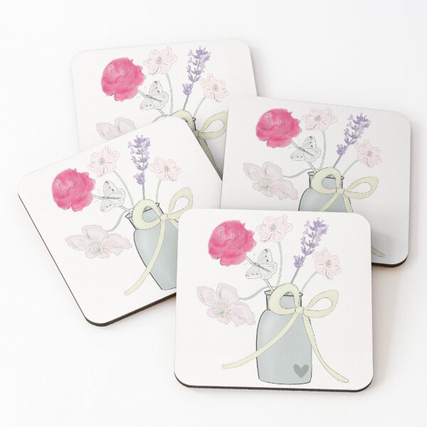 Item preview, Flowers in a vase designed and sold by BlossomandIvy.