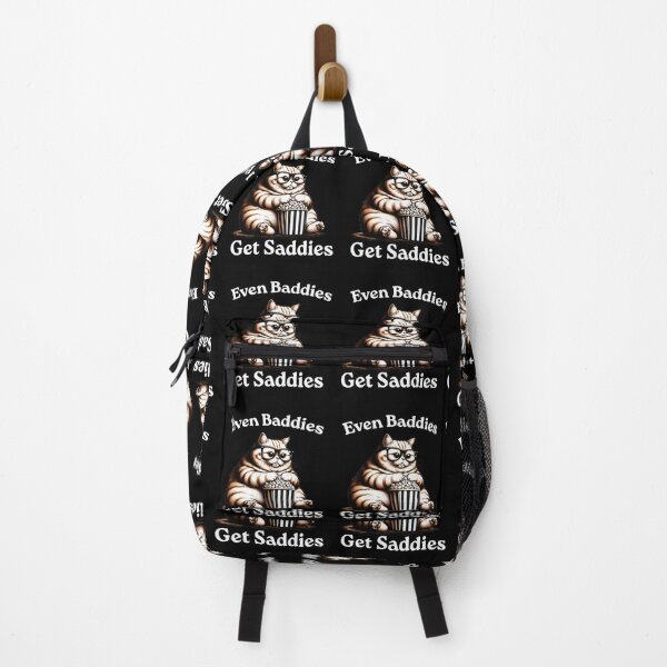 Item preview, Even Baddies Get Saddies, Funny Cat Meme designed and sold by FloraPlantTees.