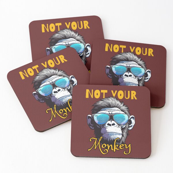 Item preview, Not Your Monkey designed and sold by Cree8if.
