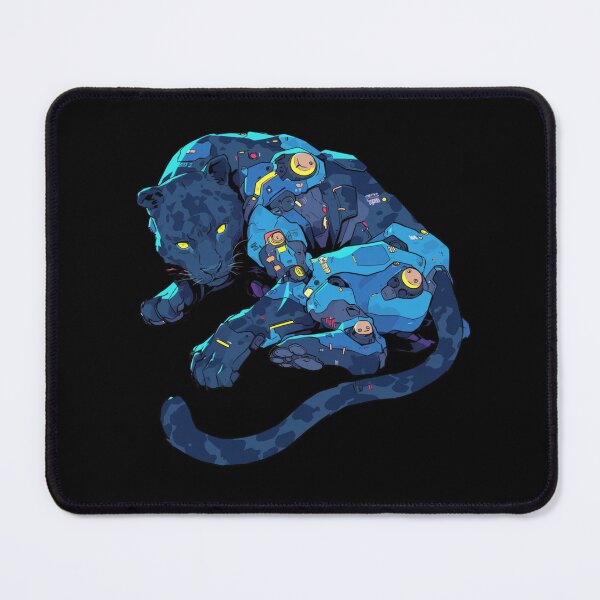 Item preview, Cyber Black Panther Futuristic Aesthetic  designed and sold by SMARTKIT  DESIGNAGENCY.