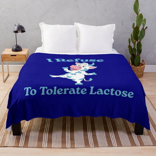 Item preview, I Refuse To Tolerate Lactose, Retro Vintage Style, Funny Lactose Intolerance Quote designed and sold by FloraPlantTees.