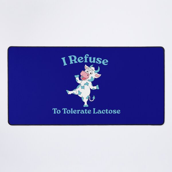 Item preview, I Refuse To Tolerate Lactose, Retro Vintage Style, Funny Lactose Intolerance Quote designed and sold by FloraPlantTees.