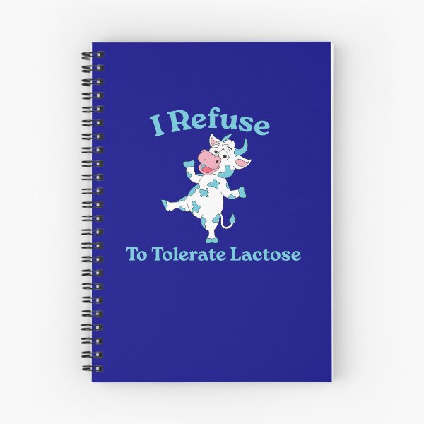 Item preview, I Refuse To Tolerate Lactose, Retro Vintage Style, Funny Lactose Intolerance Quote designed and sold by FloraPlantTees.