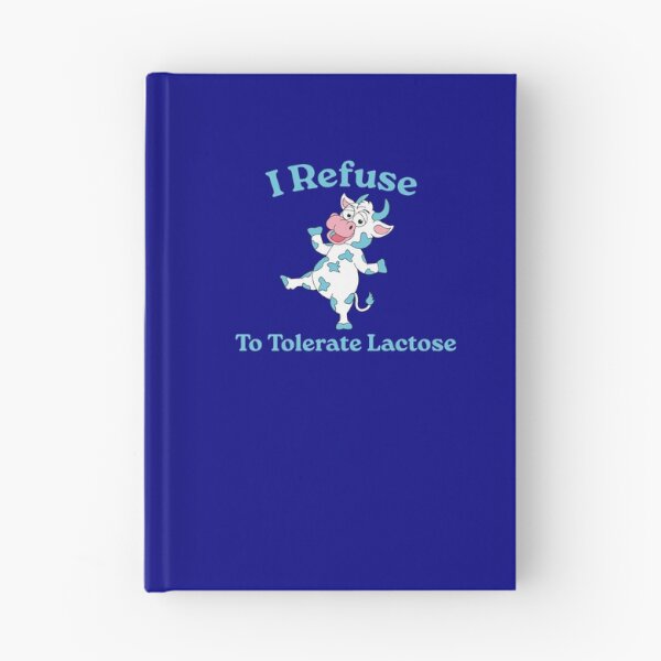 Item preview, I Refuse To Tolerate Lactose, Retro Vintage Style, Funny Lactose Intolerance Quote designed and sold by FloraPlantTees.