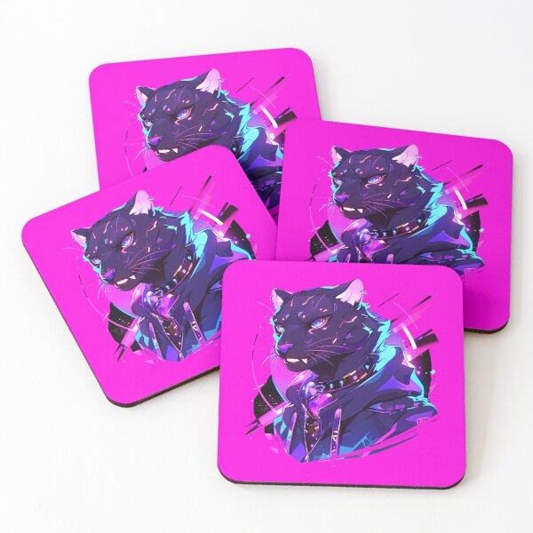Item preview, Cyber Black Panther Futuristic Aesthetic  designed and sold by SMARTKIT  DESIGNAGENCY.