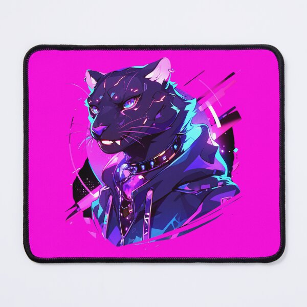 Item preview, Cyber Black Panther Futuristic Aesthetic  designed and sold by SMARTKIT  DESIGNAGENCY.