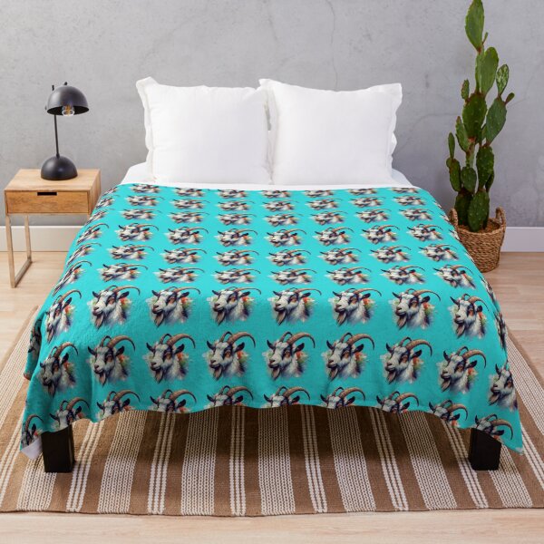 Item preview, Beautiful art of a goat with colorful background designed and sold by Marcoshop10.
