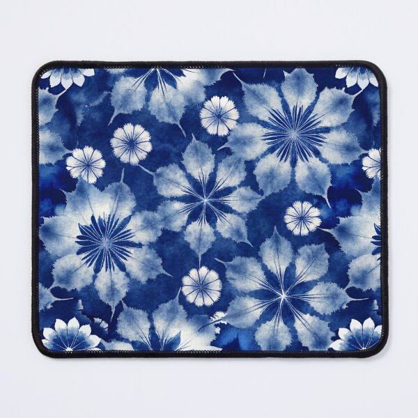 Item preview, Japanese Shibori Pattern floral designed and sold by patterncrow.