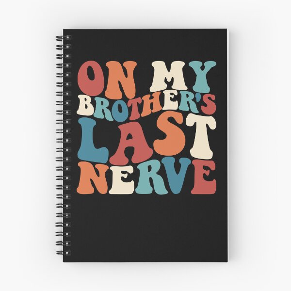 Item preview, On My Brother's Last Nerve Retro Funny Women's Sister Gear designed and sold by DynamicDesign.