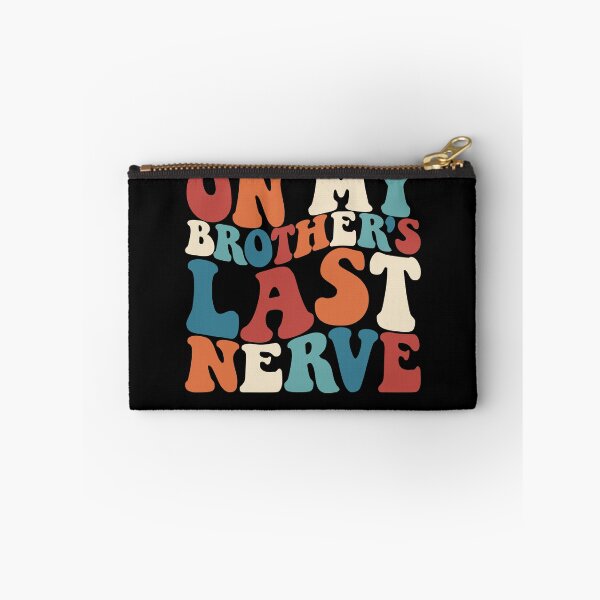 Item preview, On My Brother's Last Nerve Retro Funny Women's Sister Gear designed and sold by DynamicDesign.