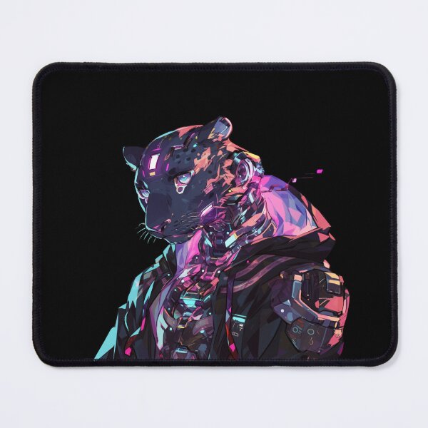 Item preview, Cyber Black Panther Futuristic Aesthetic  designed and sold by SMARTKIT  DESIGNAGENCY.