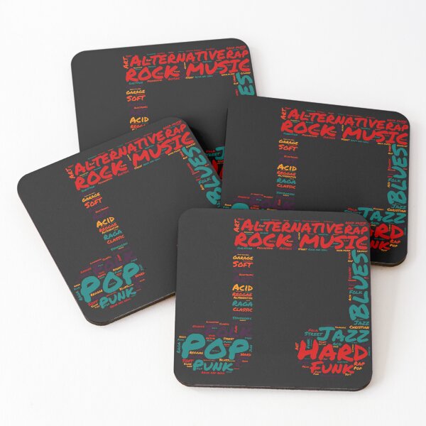 Item preview, Rock Music Genres designed and sold by Dominic-Design.