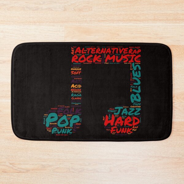 Item preview, Rock Music Genres designed and sold by Dominic-Design.