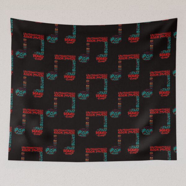 Item preview, Rock Music Genres designed and sold by Dominic-Design.