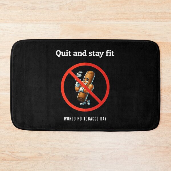 Item preview, Quit and stay fit - World no tobacco day on May 31st designed and sold by Pflugart.