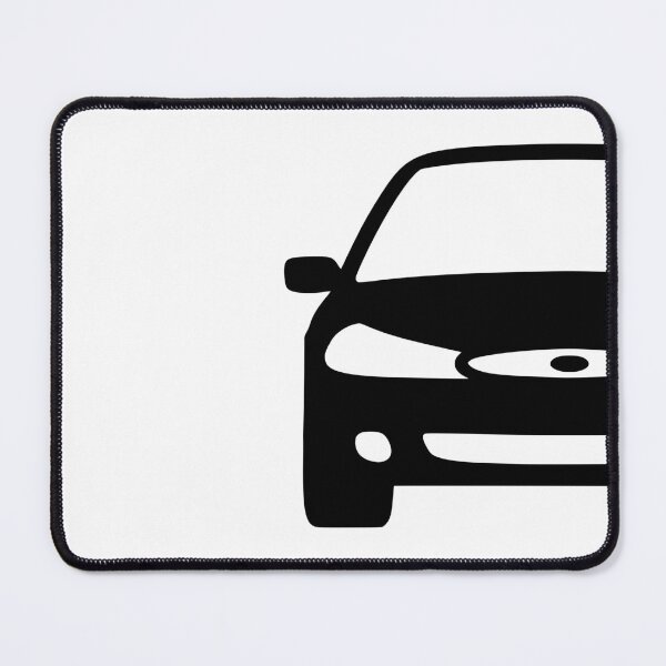 Item preview, Ford Mondeo Mk2 front squared black silhouette designed and sold by EdimDesign.