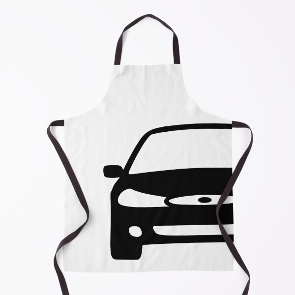 Item preview, Ford Mondeo Mk2 front squared black silhouette designed and sold by EdimDesign.