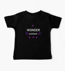 Wonder Mama Mother's Day Mom Baby Tee