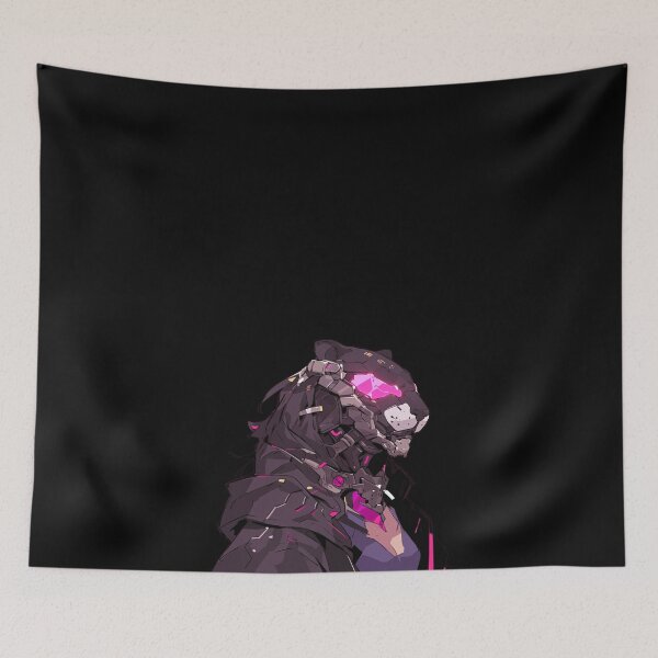 Item preview, Cyber Black Panther // Black Panther // Cool Animal // Cyber Animal // Future Animal Art // Animal Warrior // Animal Cute Art // Gaming Aesthetic stickers designed and sold by SMARTKIT  DESIGNAGENCY.